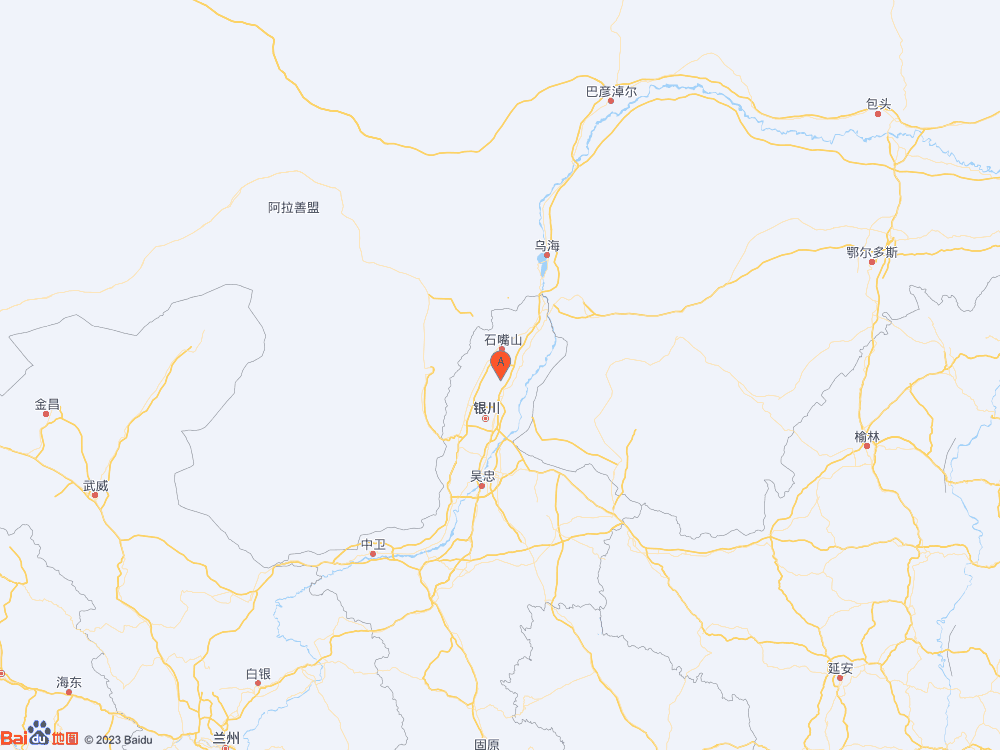 宁夏石嘴山市平罗县（北纬38.81度，东经106.37度）发生2.8级地震