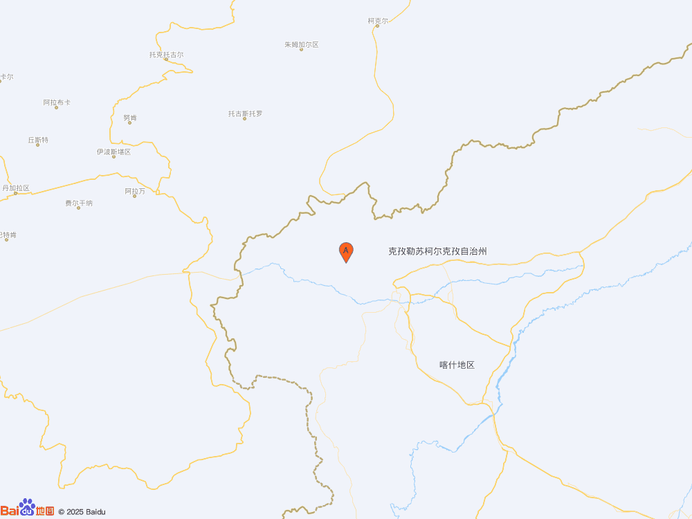 新疆克孜勒苏州乌恰县发生3.3级地震